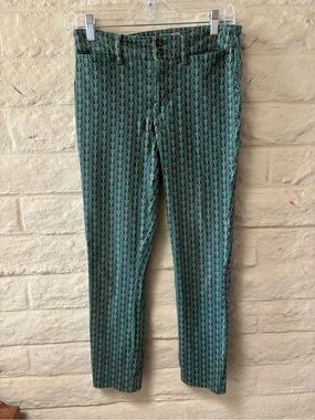 Anthropologie Essential Slim Butterfly Print-Size 4